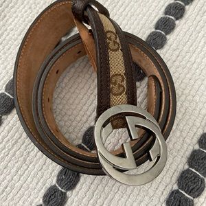 Gucci Monogram Belt